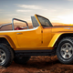 Jeepster Beach Concept Is What Happens When You Stuff A New Wrangler In A 53-Year-Old Shell